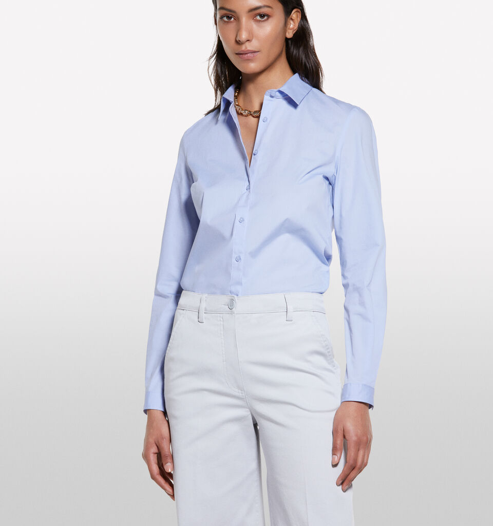 Πουκάμισο γαλάζιο slim fit - null - Γαλαζιο | Sisley image number 4